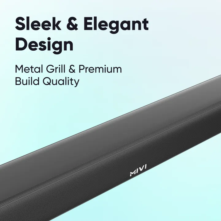 Mivi Fort R70 | With 2 Inbuilt Subwoofers |70 Cinematic W Bluetooth Soundbar Speaker, image 4