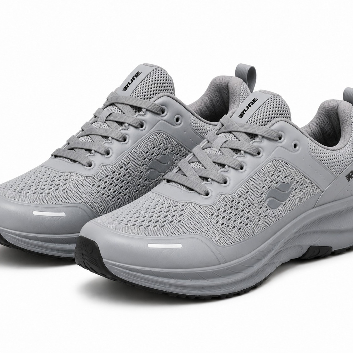 Run Shoes 7183 Grey Comfortable Sports Sneakers